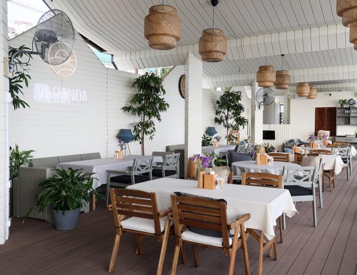 Ресторан «Веранда» - Комплекс ODISSEYA Wellness Resort / Одиссея Велнес Резорт